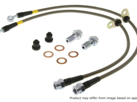 StopTech 92-99 BMW E36 M3 Stainless Steel Rear Brake Lines Sale