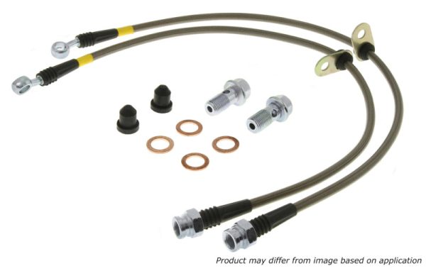 StopTech BBK Stainless Steel Front Brake Lines Z4M For Sale