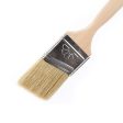 White bristle anglular paintbrush Online Hot Sale