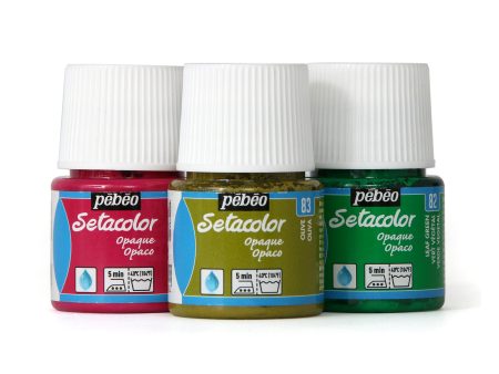 Setacolor Opaque Fabric Paint - Shimmer Electric Blue Fashion