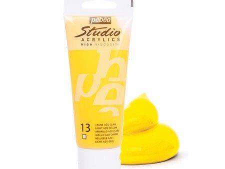 Studio Acrylic : High Viscosity  - Bright Yellow Fashion