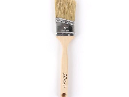 White bristle anglular paintbrush Online Hot Sale