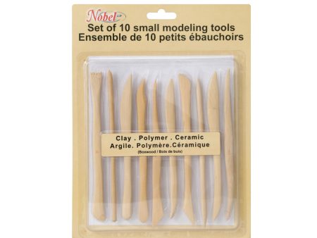 10-Piece Small Modelling Tool Set Fashion