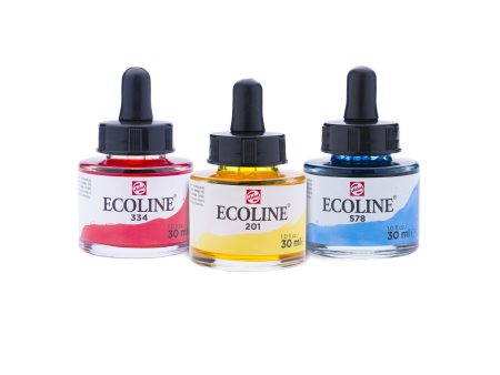 Ecoline Watersoluble Ink - Sky Blue Light For Sale