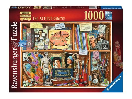 1,000-Piece Puzzle -  The Artist s Cabinet  Online now