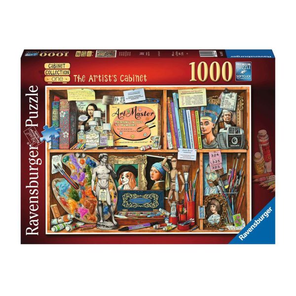 1,000-Piece Puzzle -  The Artist s Cabinet  Online now