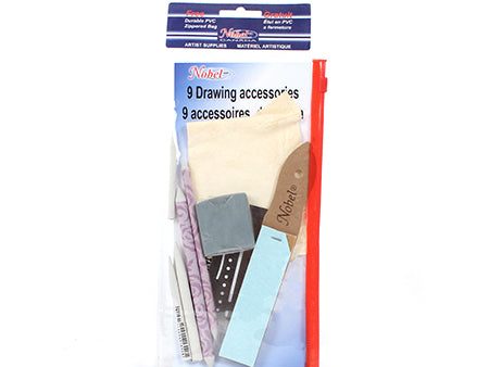 9 Piece Set of Drawing Supplies Online now