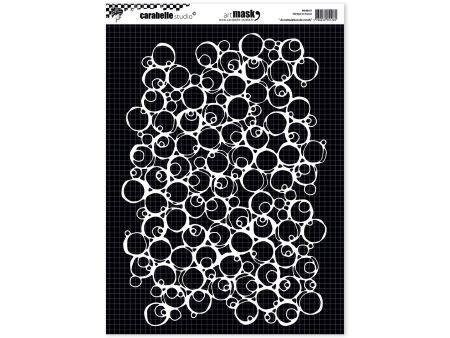 A4 Mask – Accumulation of Circles For Sale