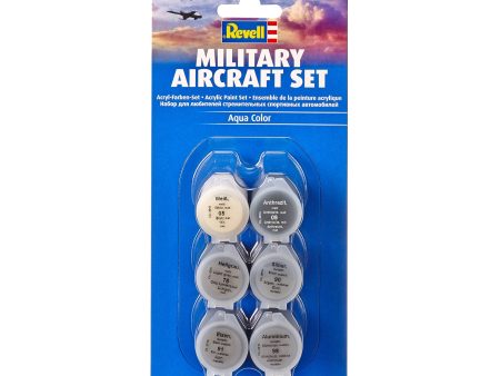 6-Pack Aqua Color Paint - Military Aircraft Set on Sale