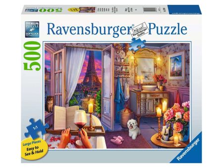 500-Piece XXL Puzzle -  Cozy Bathroom  Online Sale