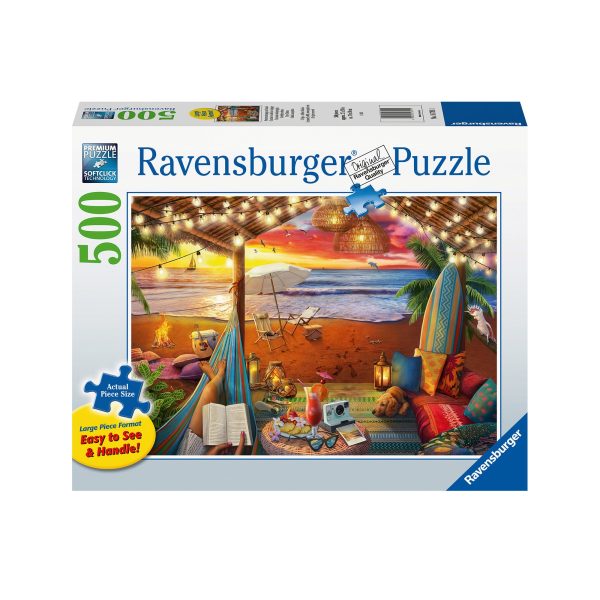 500-Piece XXL Puzzle -  Cozy Cabana  on Sale