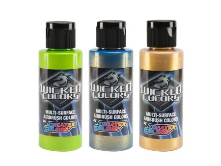 Wicked Airbrush Colors : Pearlescent & Metallic - Pearl Yellow For Sale